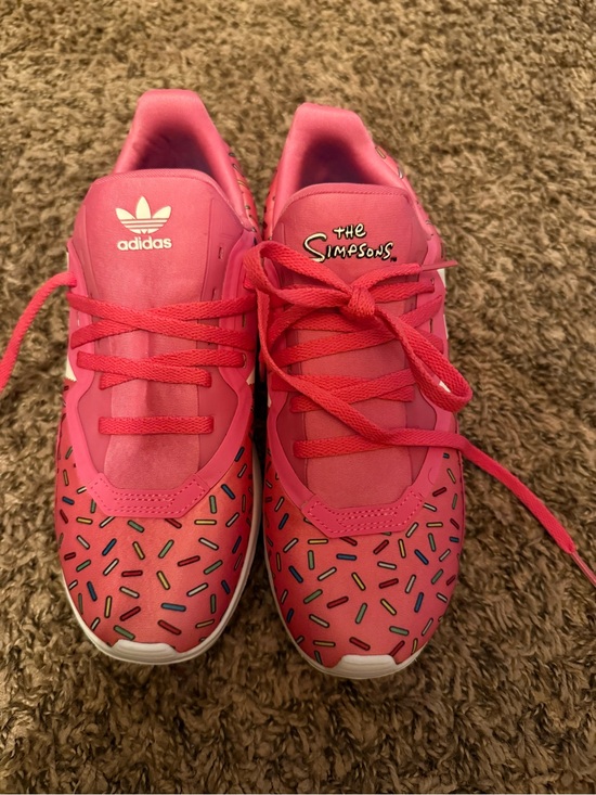 adidas Other - adidas Kids Pink 'The Simpsons' Donut Sprinkles Sneakers